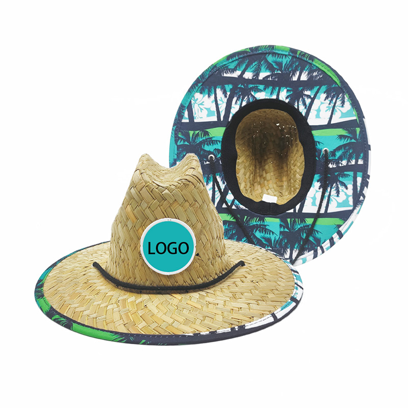 Pencocokan Topi Jerami Penjaga Pantai