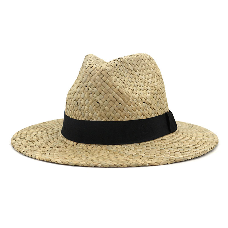 Topi Fedora Pria Salt Grass Custom Band