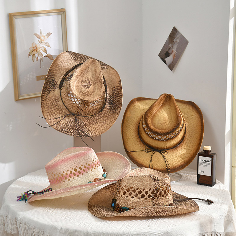 Hot Sale Topi Jerami Koboi Barat