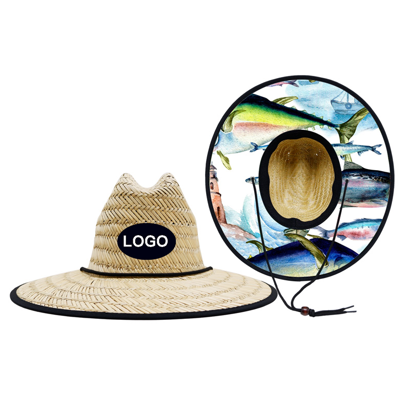 Topi jerami memancing mens