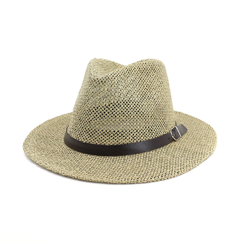 Promosi Kualitas Mens Topi Jerami Fedora Panama