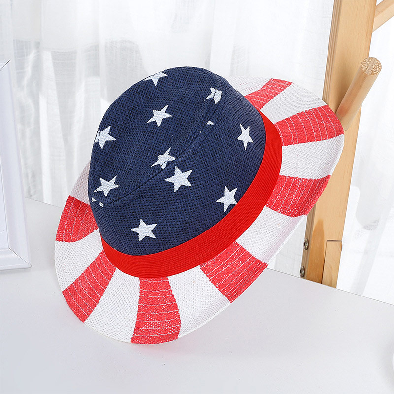 Bendera AS Topi Jerami Koboi Barat